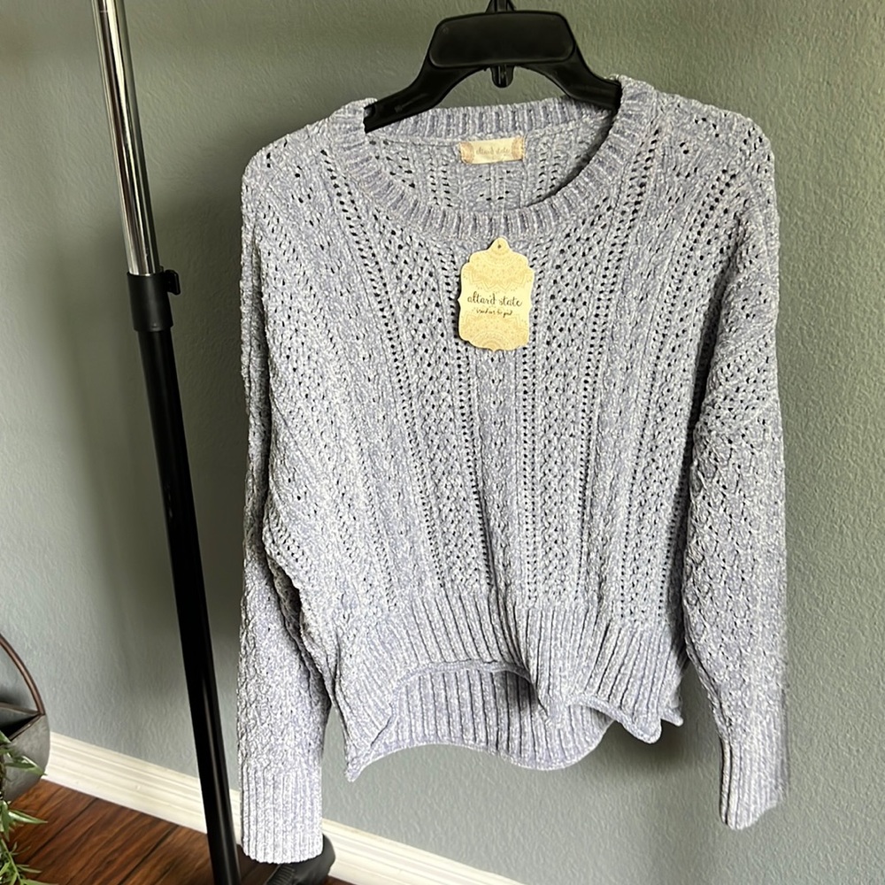 NWT Blue Altar'd State Sweater
